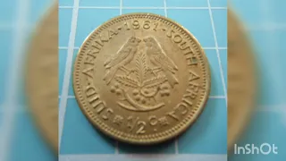 1961 South Africa 1/2 Cent