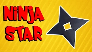 How to make Naruto Ninja star (Shuriken) - Origami easy and simple