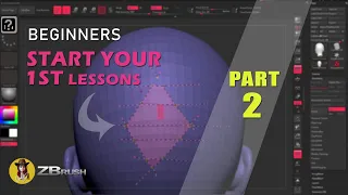 intro of zbrush2019| zbrush tutorial part 2 for zbrush beginner