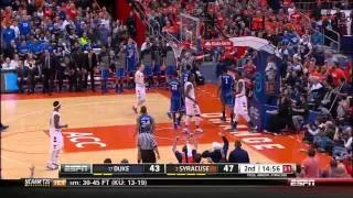 CBB 13/14 #17 Duke Blue Devils vs #2 Syracuse Orange 02/01/14 (Full Game)