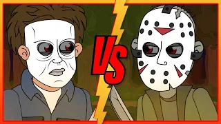 Halloween vs Friday the 13th: Michael Myers vs Jason Voorhees (Parody Animation)