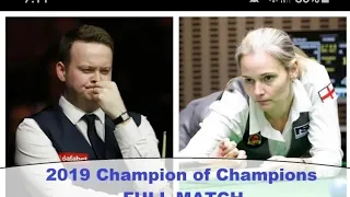 Shaun Murphy vs Reanne Evans ** 2019 Champion of Champions ** SHORT FORM