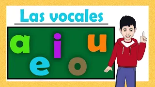 LAS VOCALES. APRENDE LAS VOCALES. FACIL Y DIVERTIDO