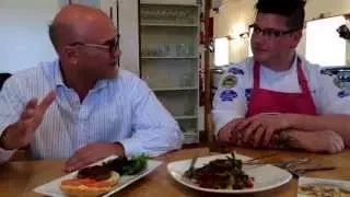 Greg Wallace cooks Scottish lamb with jamie Scott