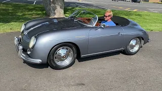 Starting up the Vintage Motorcars 356 Speedster with the 2332 Air Cooled Engine