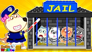 Lucy encerrado bebé en prisión con Wolfoo 🌈 - Dibujos Animados en Español 👶 | Bebé Wolfoo