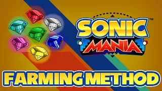 How To Easily Farm Chaos Emeralds | Sonic Mania (Switch Edition)