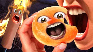 Annoying Orange - Food Horror Supercut!!!