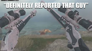 They reported me for using this new weapon