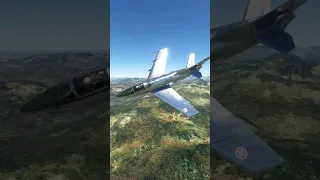 Fiat G.91 over Zambezi River (Portuguese Air Force, Mozambique, early 1970s)