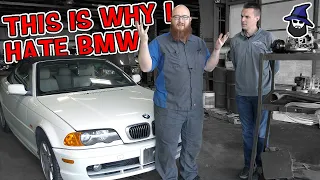 Why does the CAR WIZARD hate BMW's?!? He explains exactly why on this 2001 325Ci?