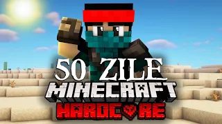 Am Supravietuit 50 de Zile in Desert pe Minecraft Hardcore!