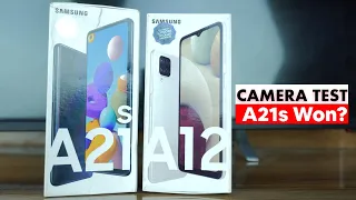 Samsung Galaxy A12 VS Samsung Galaxy A21s Camera Test Comparison