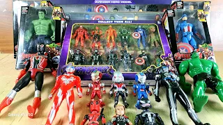 Unboxing this avangers marvel toys, superhero, ironman,antman,superman, spiderman,hulk,@DZAKAtoys