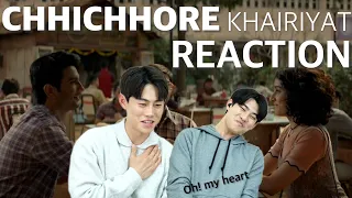 INDIAN ROMANTIC MOVIE CHHICHHORE KHAIRIYAT REACTION