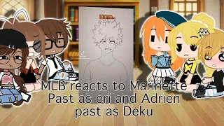 MLB reacts to Marinettes and Adrian past as Deku and Eri