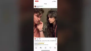 SHAWN MENDES AND CAMILA CABELLO MAKE OUT!?! - Instagram Video