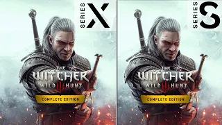 The Witcher 3: Wild Hunt | Next Gen | Xbox Series X vs S | Graphics Comparison | FPS TEST | 4K |