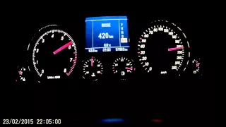 VW Touareg W12 acceleration 0-100 and 100-200 km/h Beschleunigung