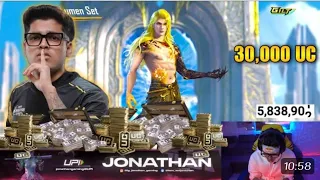 JONATHAN CLOUD COURTYARD CRATE OPENING--।। 30_000 UC SPEND NEW ULTIMATE SET--।। LUCKY CRATE OPENING