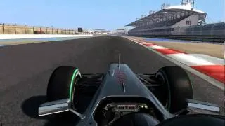 F1 2010 - Bahrain Onboard Hotlap - 1:48.969 DRY