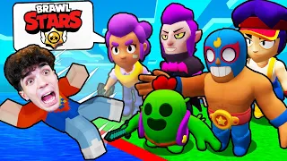 BLOCCATO SU UN'ISOLA PER SOLI BRAWLER di BRAWL STARS su MINECRAFT!