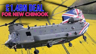 Good News! RAF Buy 14 New Chinook H-47 Heavy-lift Extended Range