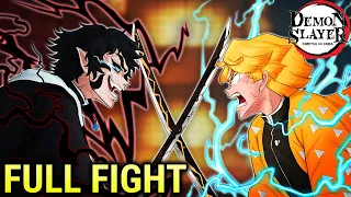 Zenitsu vs Kaigaku (Upper Moon 6) FULL CINEMATIC FIGHT - Demon Slayer