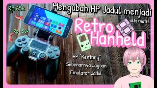 Menggunakan HP Android jadul untuk bermain emulator menjadi Retro Hanheld [vTuber Indonesia]