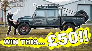 You could own the LAND ROVER DEFENDER 130 for just £50 || Mahker Weekly EP071