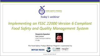 Implementing an FSSC 22000 Version 6 Compliant Food Safety and Quality Management System