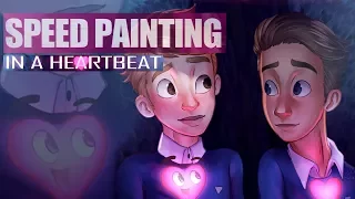 In a Heartbeat - Sherwin and Jonathan - SPEEDPAINT