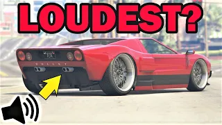 What Are The LOUDEST Cars In GTA Online?!