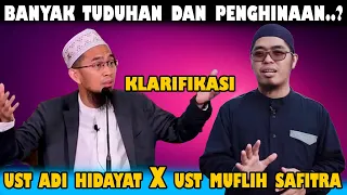 Full Bantahan Ust Muflih Safitra Untuk Klarifikasi Ustadz Adi Hidayat - Ada Penghinaan Dan Tuduhan??