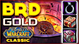 Classic WoW BRD Gold Farm, Expensive Items - Rags to Riches.