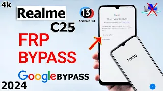 Realme C25 FRP Bypass Android 13 ✅ New Version 2024 ✅ Realme C25 (Rmx3191) Android 13 Frp Bypass ✅