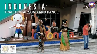 INDONESIA FOLK SONG AND DANCE  | DUBAI EXPO 2020 | MEI YT