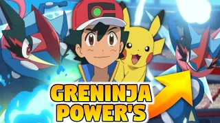 Ash Greninja Special Power's Explained Hindi | Ash Greninja Battles | Ash Strongest Pokemon |