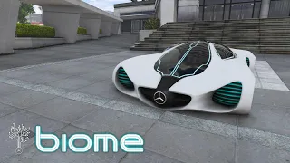 Buying the brand New Mercedes benz biome and test driving