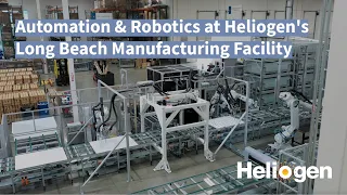 Automation and Robotics at Heliogen's Long Beach Manufacturing Facility