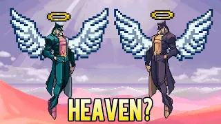 Two Jotaros Flying to Heaven