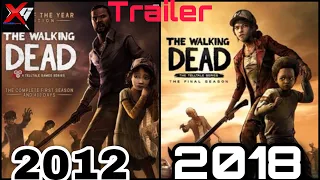 The Walking Dead Telltale Series All seasons Trailers [Season 1 to Season 4] Including DLC