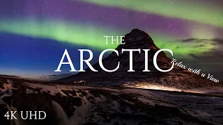 The Arctic 4K - Ambient meditative music and drone footage