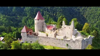 Castle Žovnek slovenia,mavic mini