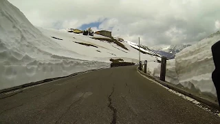 Cycling Splügenpass 2018. Up and downhill, Swiss side.