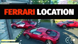 Finding Ferraris on Fortnite | Ferrari Race with Subs in Fortnite Battle Royale