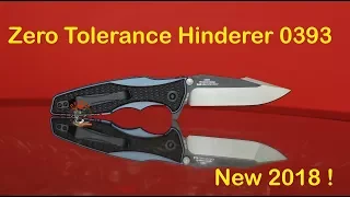 Zero Tolerance Hinderer 0393 Новинка 2018