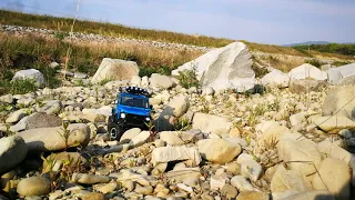 TAMIYA CC-02 G class river side part 2