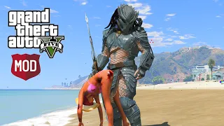 GTA 5: Predator Mod (2022) | Playing as The Predator | How To Install Predator Mod In GTA V