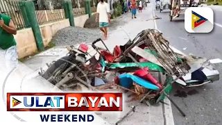 3 Patay sa salpukan ng kotse at tricycle sa Binalonan, Pangasinan